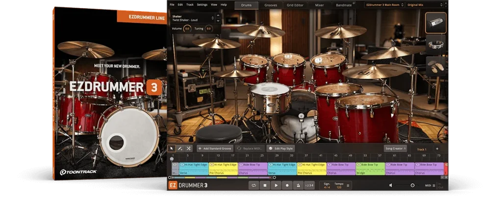 Toontrack – EZdrummer 3.1.0 STANDALONE, VSTi3, AAX, AU WIN.OSX x64 – VST CRACK