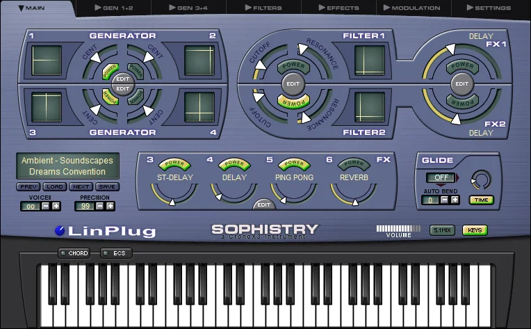 Linplug – Sophistry Ambient Synthesizer 3.0.8 VSTi x86 – VST CRACK