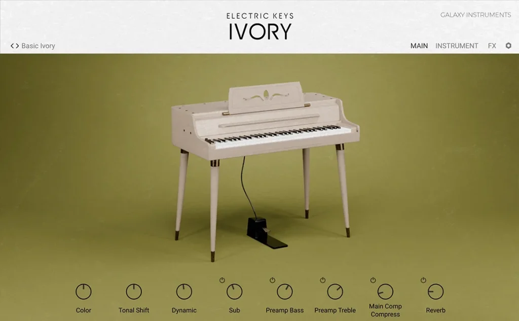 Native Instruments – Electric Keys Ivory (KONTAKT) – VST CRACK