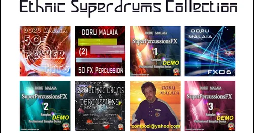 Doru Malaia – Ethnic super Drum collection (KONTAKT, WAV) – VST CRACK