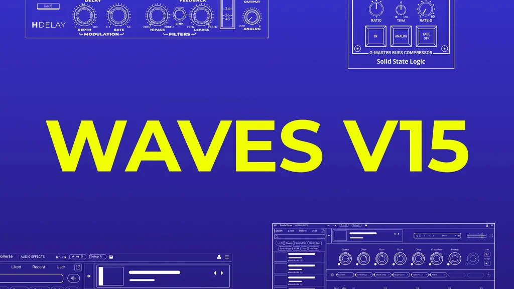 Waves Audio – Waves V15 {Patch Only} WIN/MAC – VST CRACK