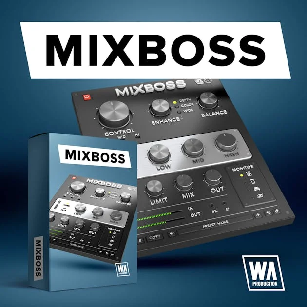 W.A Production – Mixboss 1.0.0 VST, VST3, AAX x86 x64 – VST CRACK