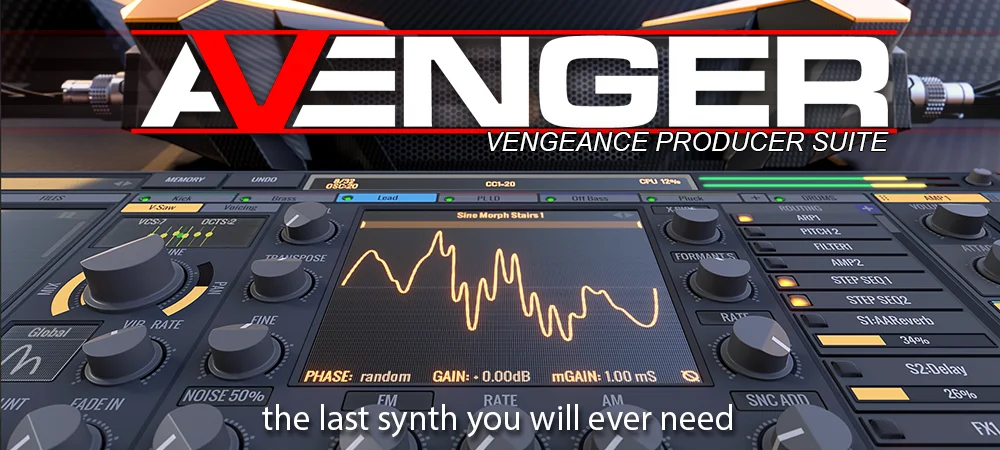 Vengeance Producer Suite – Avenger v1.4.10 + Factory content VSTi, VSTi3, AAX x64 – VST CRACK
