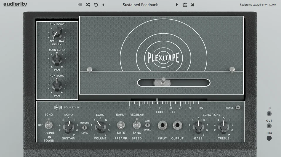 Audiority – PlexiTape v1.0.1 VST, VST3, AAX, AU – VST CRACK