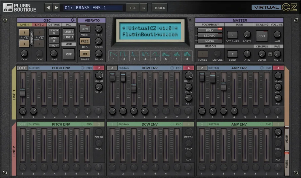 Plugin Boutique – VirtualCZ v1.1.1 VSTi, VSTi3, AAX, AU WiN.OSX x86 x64 – VST CRACK