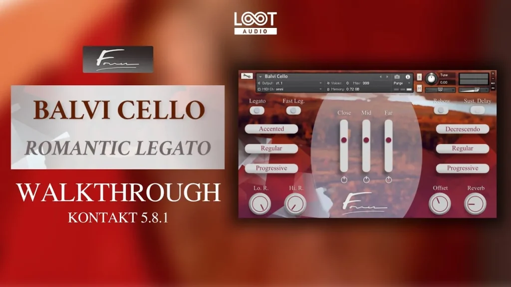David Forner – Balvi Cello (KONTAKT) – VST CRACK