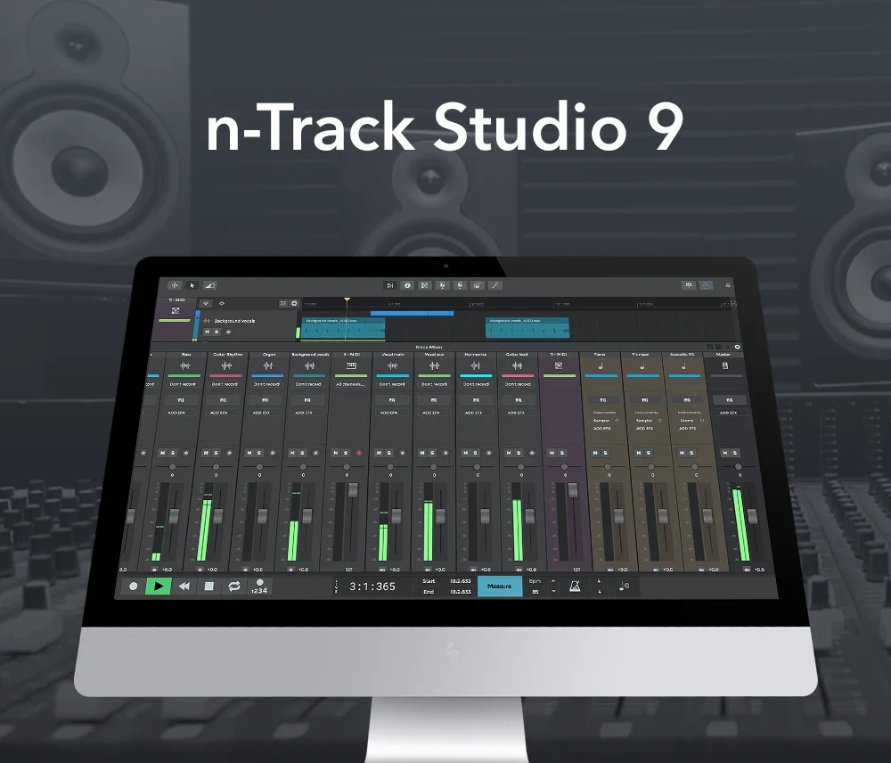 n-Track – Studio 9.0.2.3562 x86 x64 – VST CRACK
